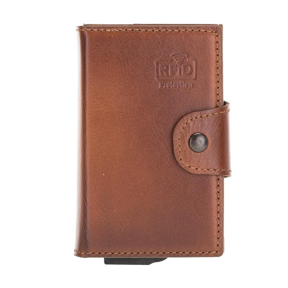 Porte-cartes détachable en cuir Mondello