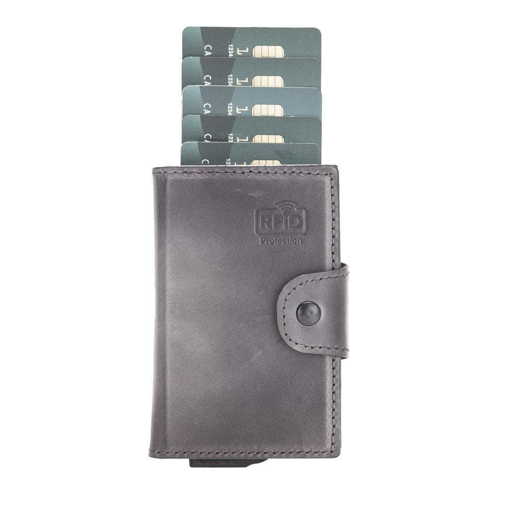 Porte-cartes détachable en cuir Mondello