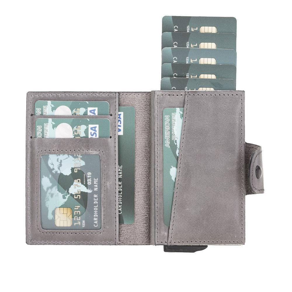 Porte-cartes détachable en cuir Mondello