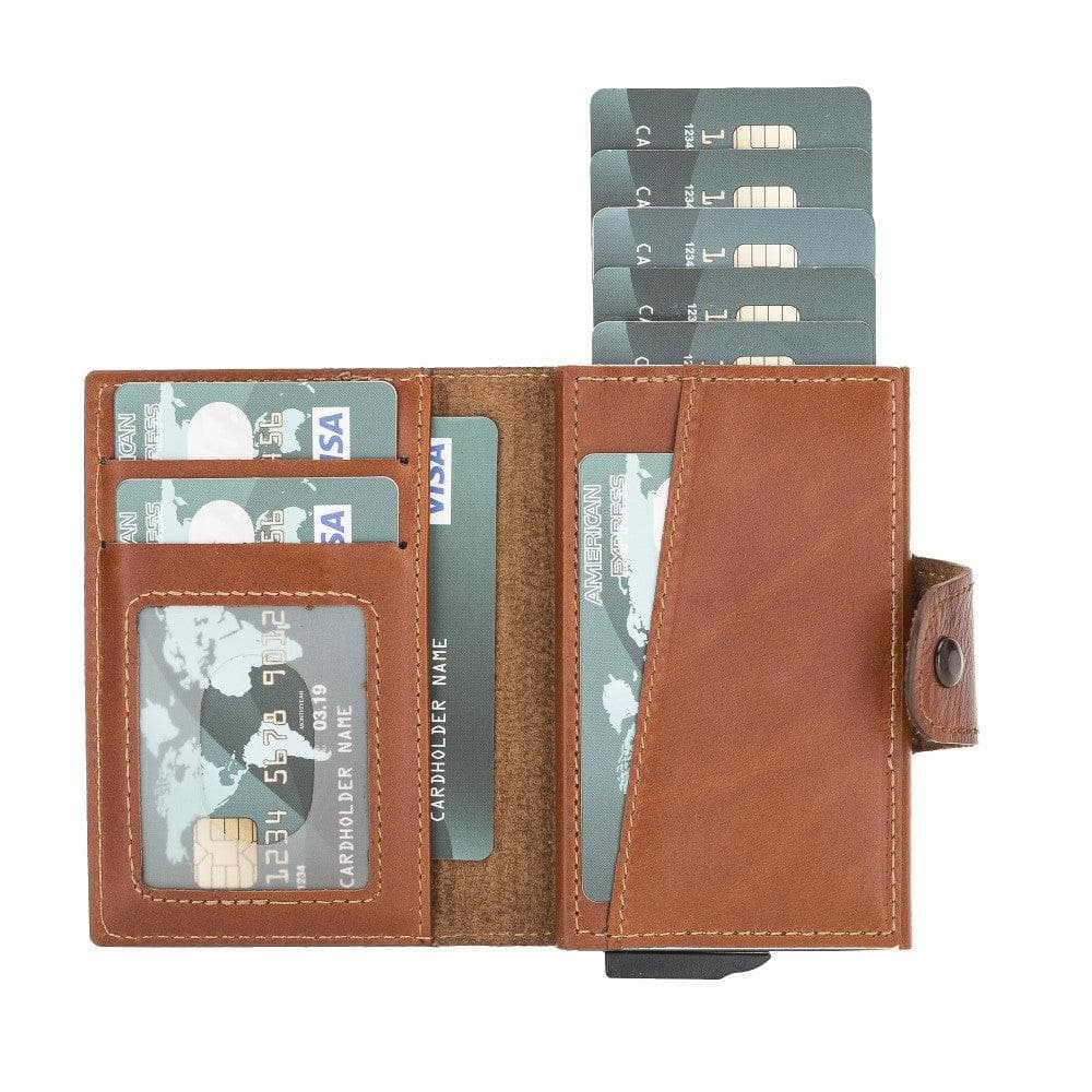 Porte-cartes détachable en cuir Mondello