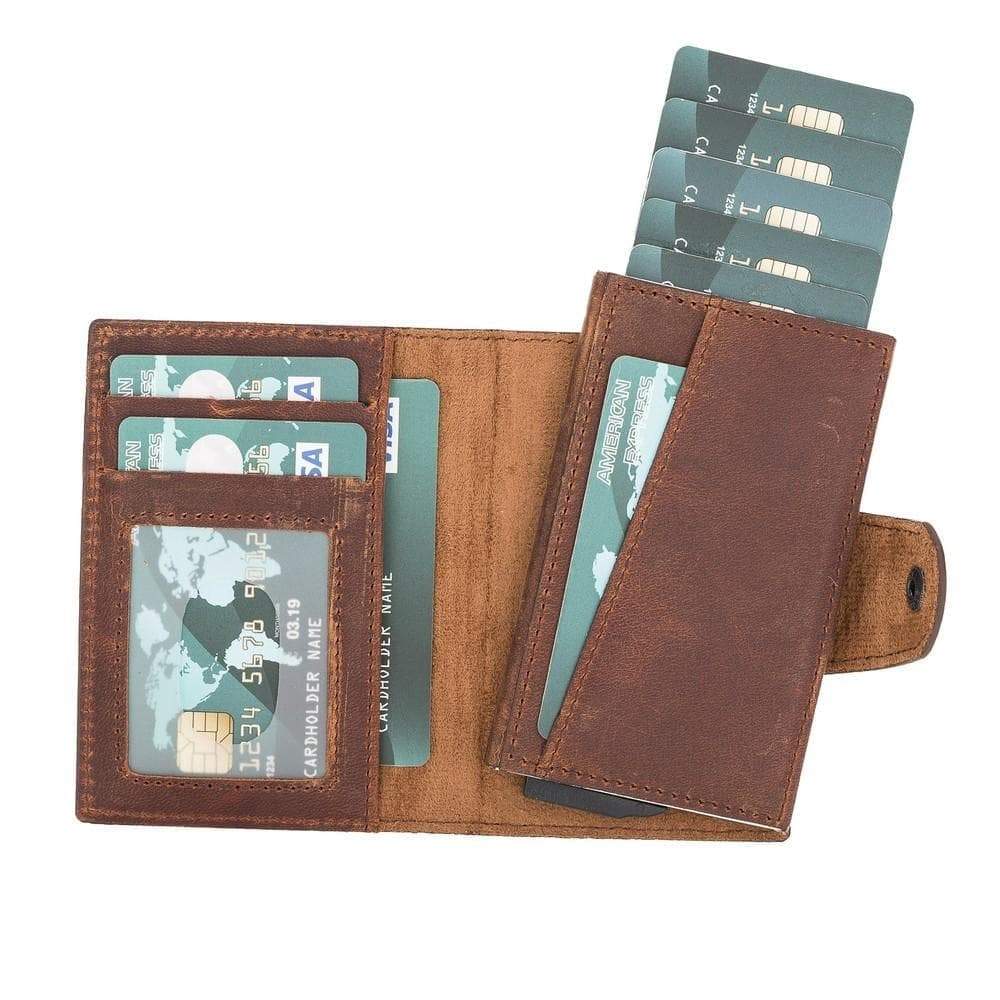 Porte-cartes détachable en cuir Mondello