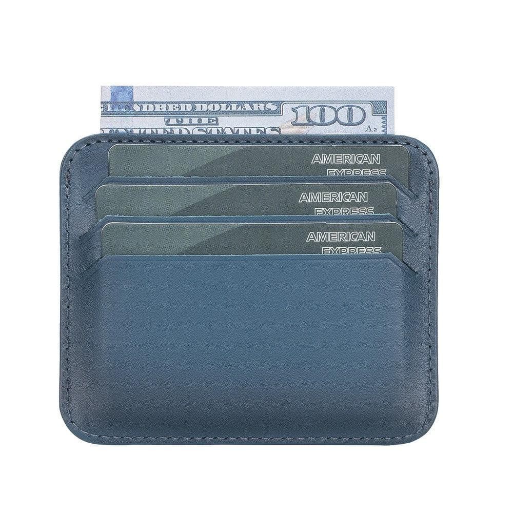 Porte-cartes fin en cuir Pedro