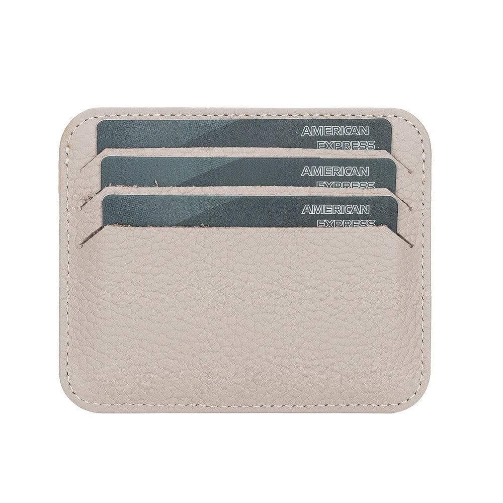 Porte-cartes fin en cuir Pedro