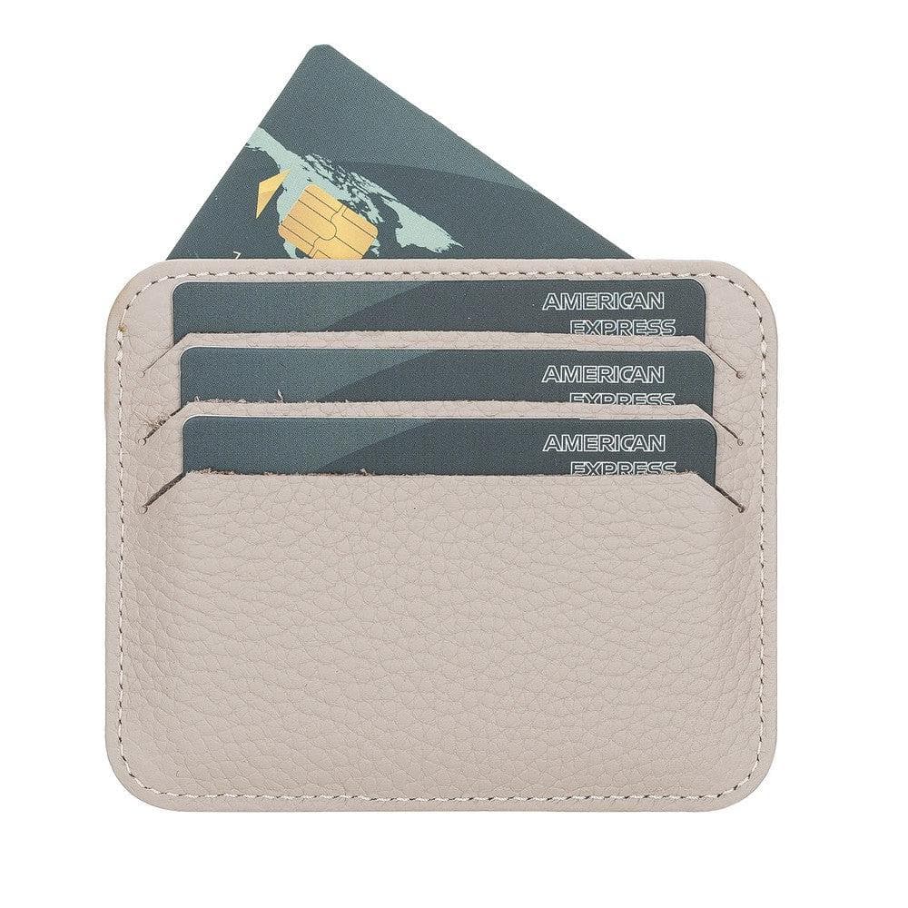 Porte-cartes fin en cuir Pedro