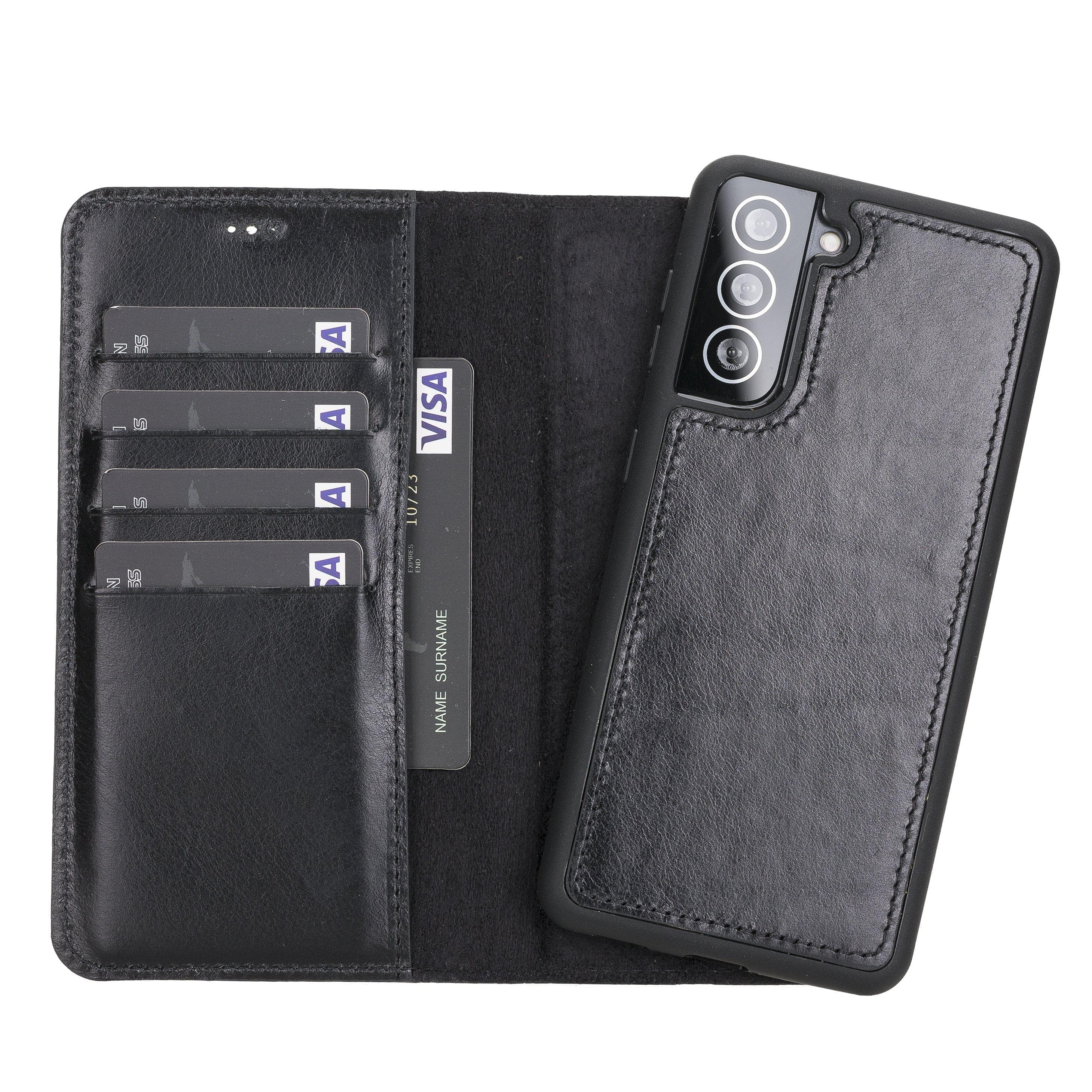 Magic Samsung Galaxy S21 Plus Leather Detachable Wallet Case