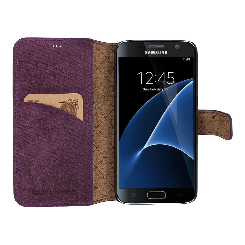 Samsung  Galaxy  Series Detachable Leather Case / WC - Wallet Case