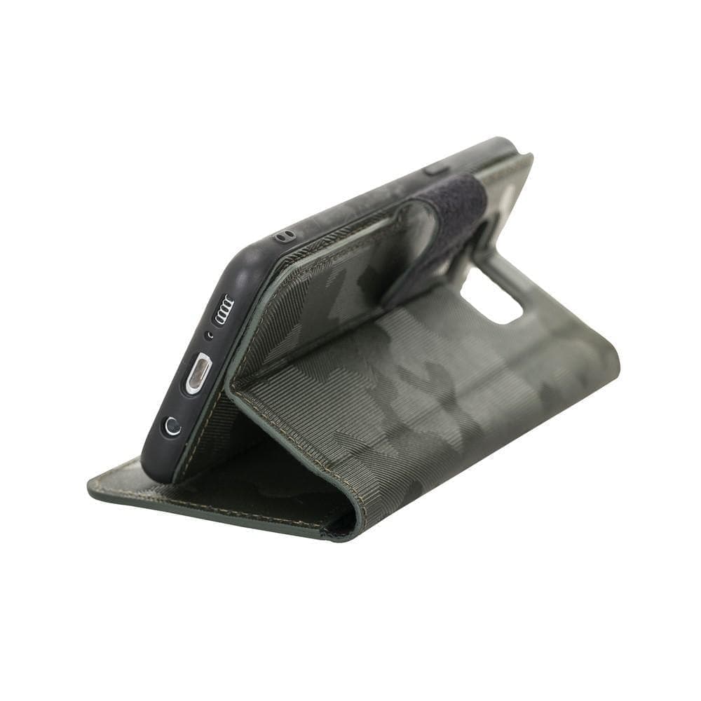 Étui portefeuille amovible en cuir Magic pour Samsung Galaxy S8 Plus