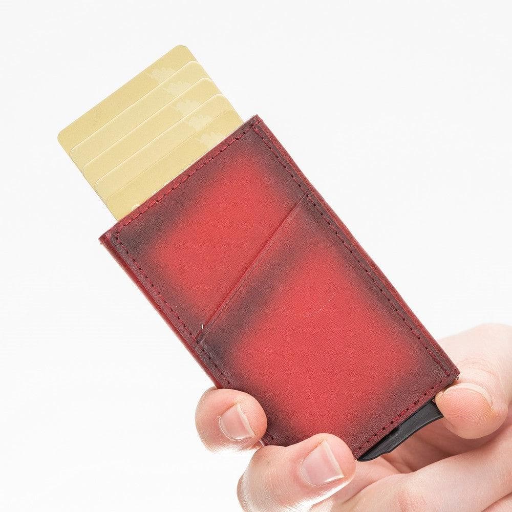 Torres Pop-up-Kartenhalter aus Leder