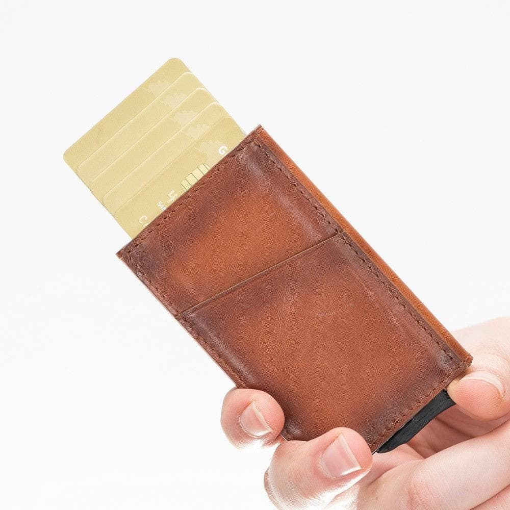 Torres Pop-up-Kartenhalter aus Leder
