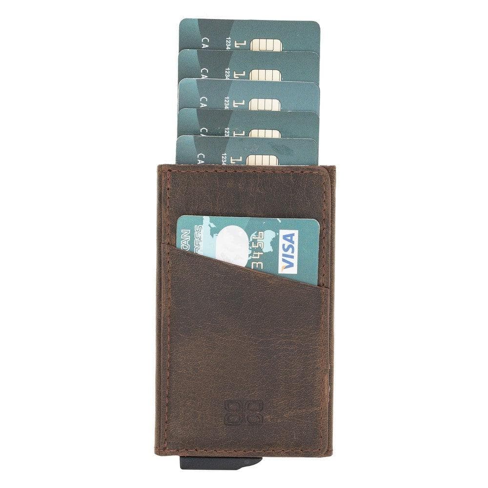 Torres Pop-up-Kartenhalter aus Leder