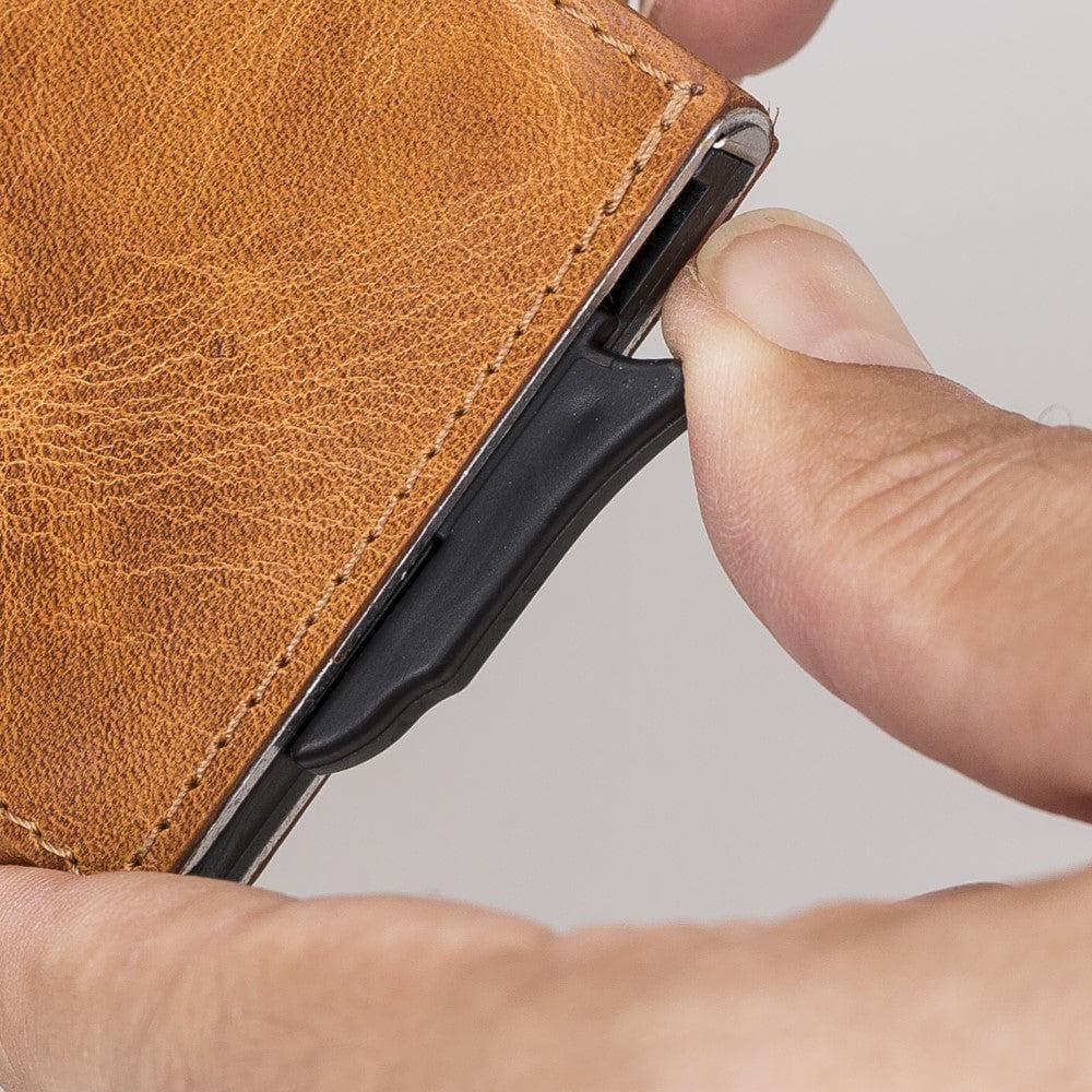 Torres Pop-up-Kartenhalter aus Leder