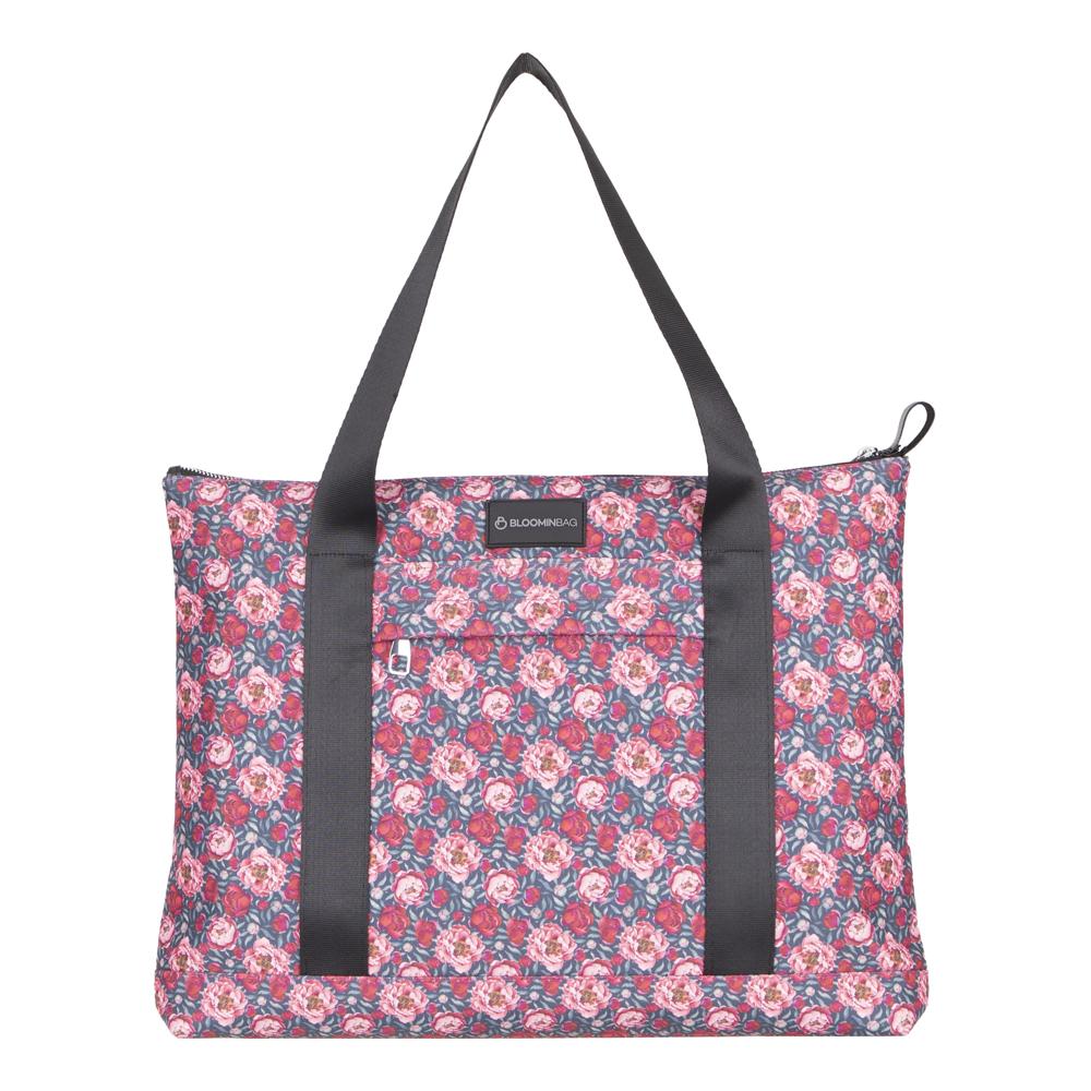 Blossom Lovin’ sustainable tote bag with animal print