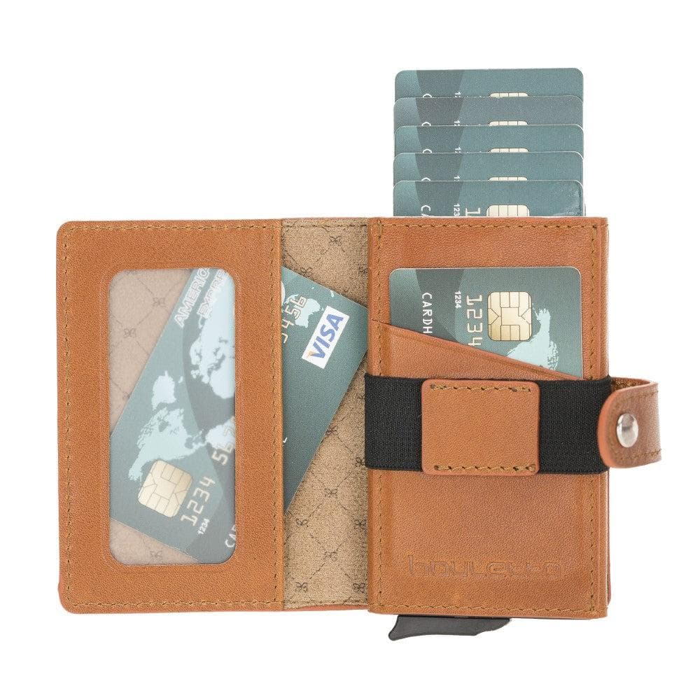 Carlov Genuine  Mechanical Card Holder