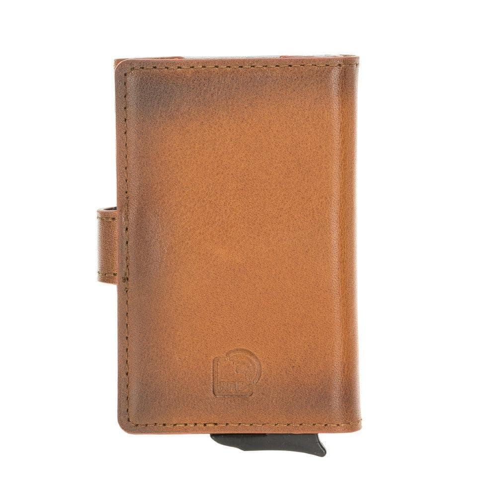 Carlov Genuine  Mechanical Card Holder