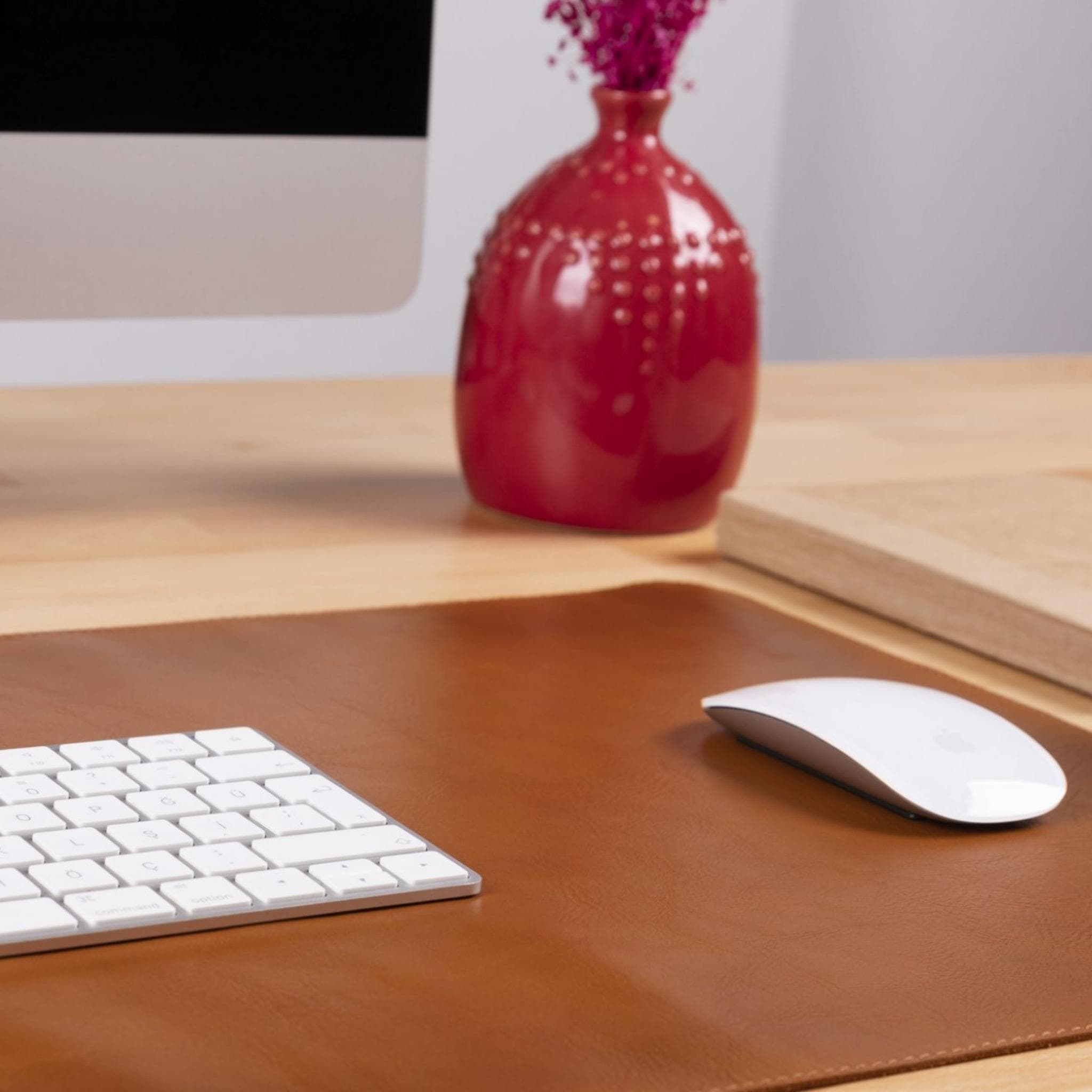 Customizable Genuine Leather Desk Mat