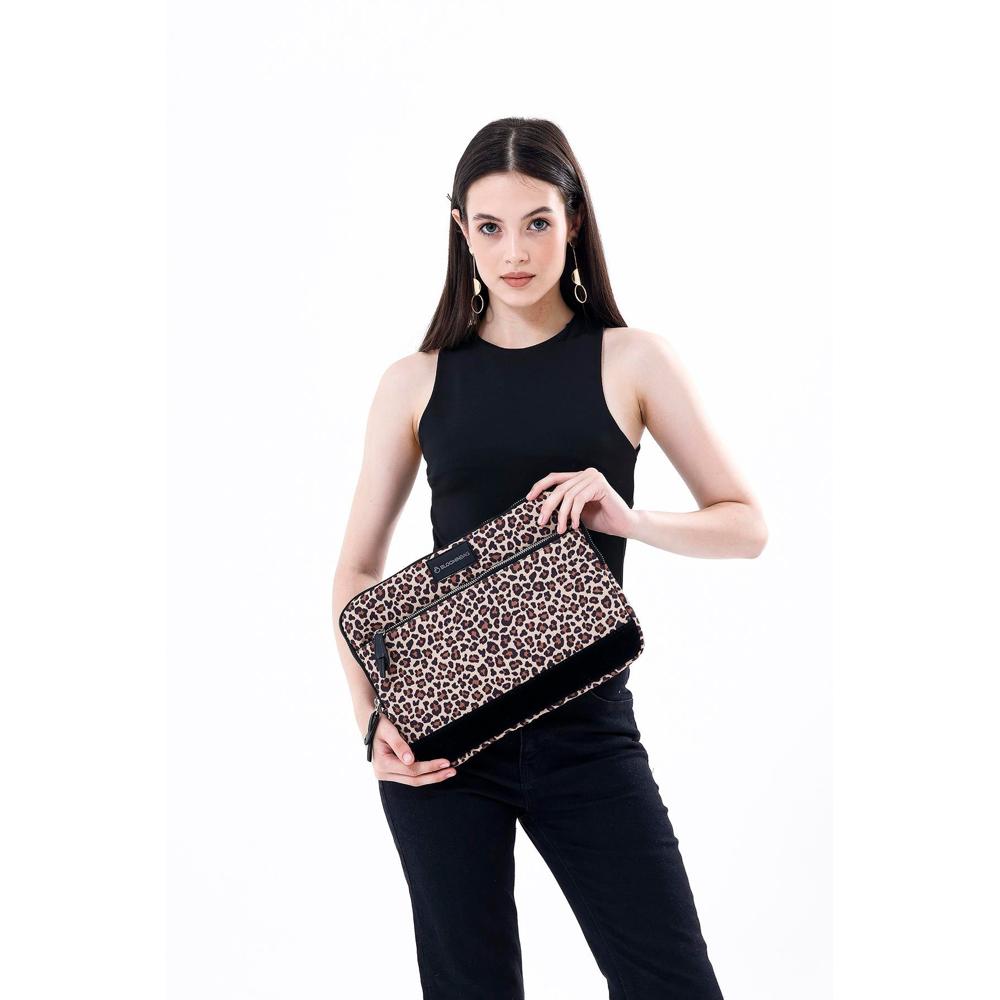 Earthy Leopard 14 Zoll Laptop-/MacBook-Hülle