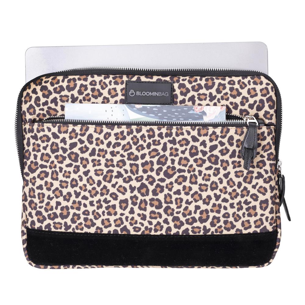 Earthy Leopard 15-16 Zoll Laptop-/MacBook-Hülle