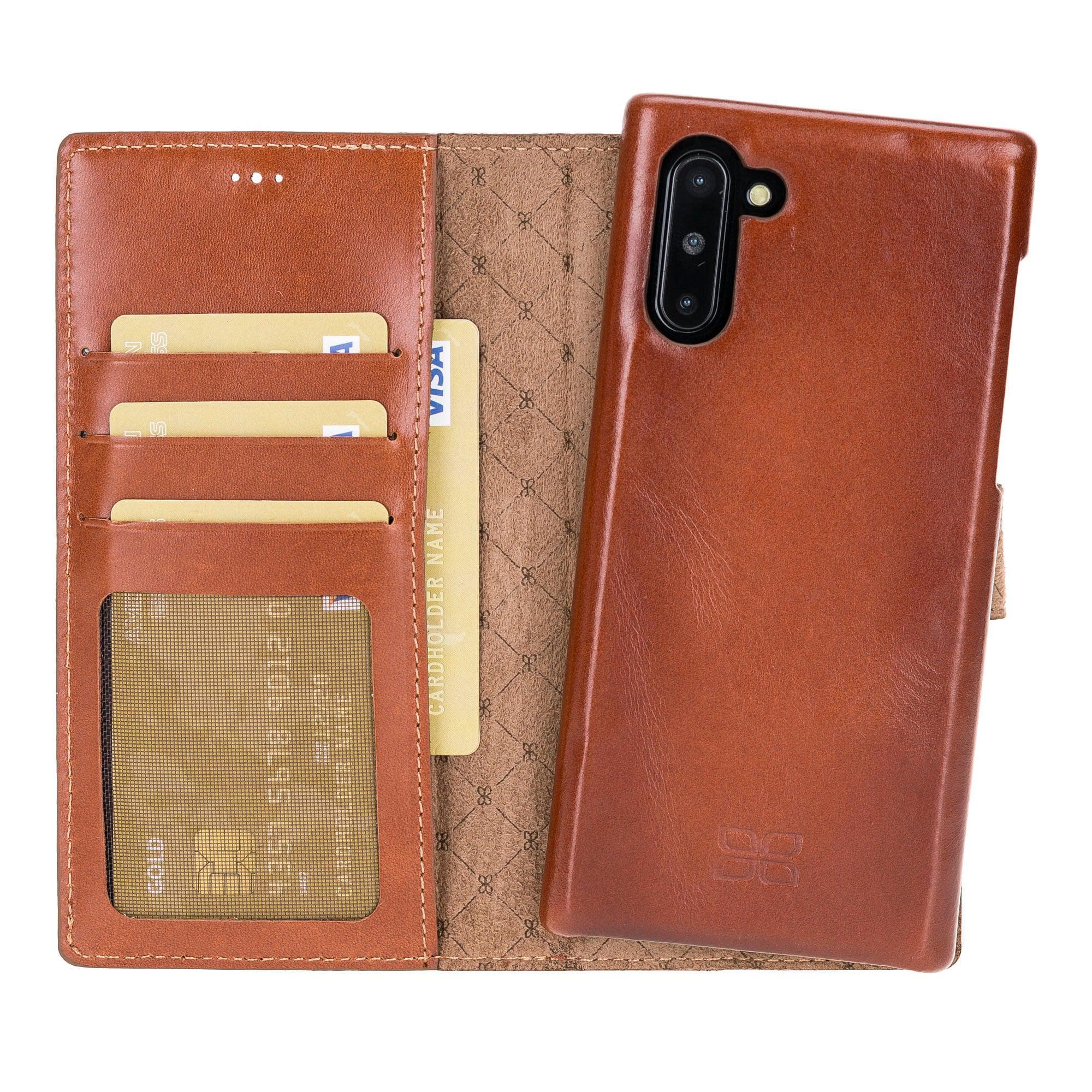 Étui portefeuille détachable en cuir véritable pour Samsung Galaxy Series F360 Magic Wallet - F360MW