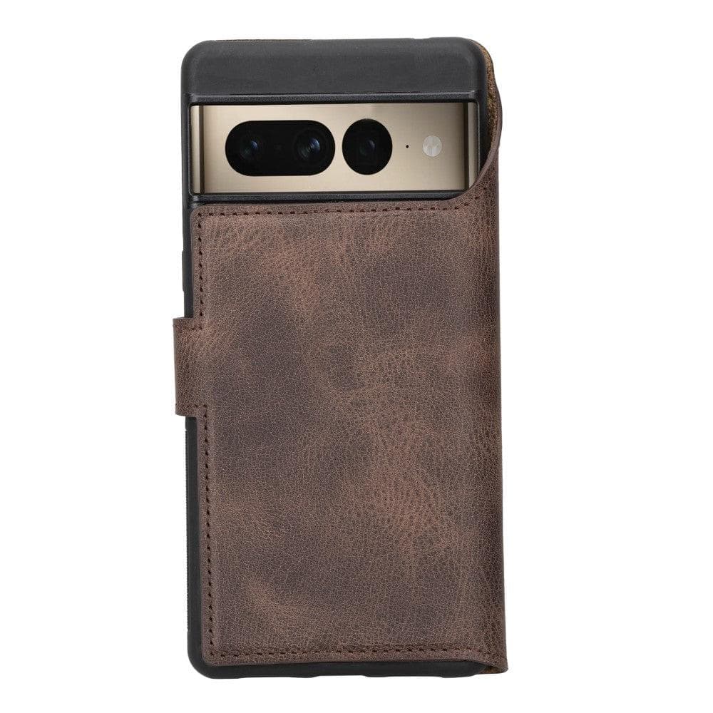 Magic Google Pixel 7 Series Detachable Genuine Leather Walet Case