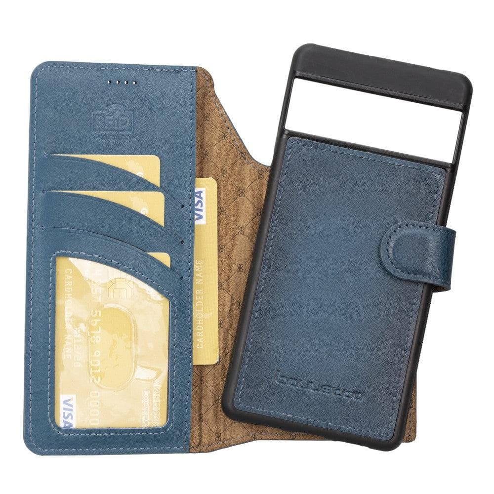 Magic Google Pixel 7 Series Detachable Genuine Leather Walet Case