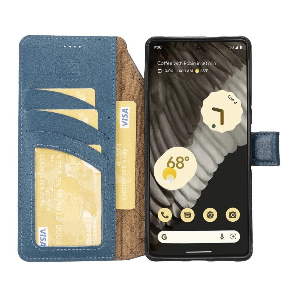 Magic Google Pixel 7 Series Detachable Genuine Leather Walet Case