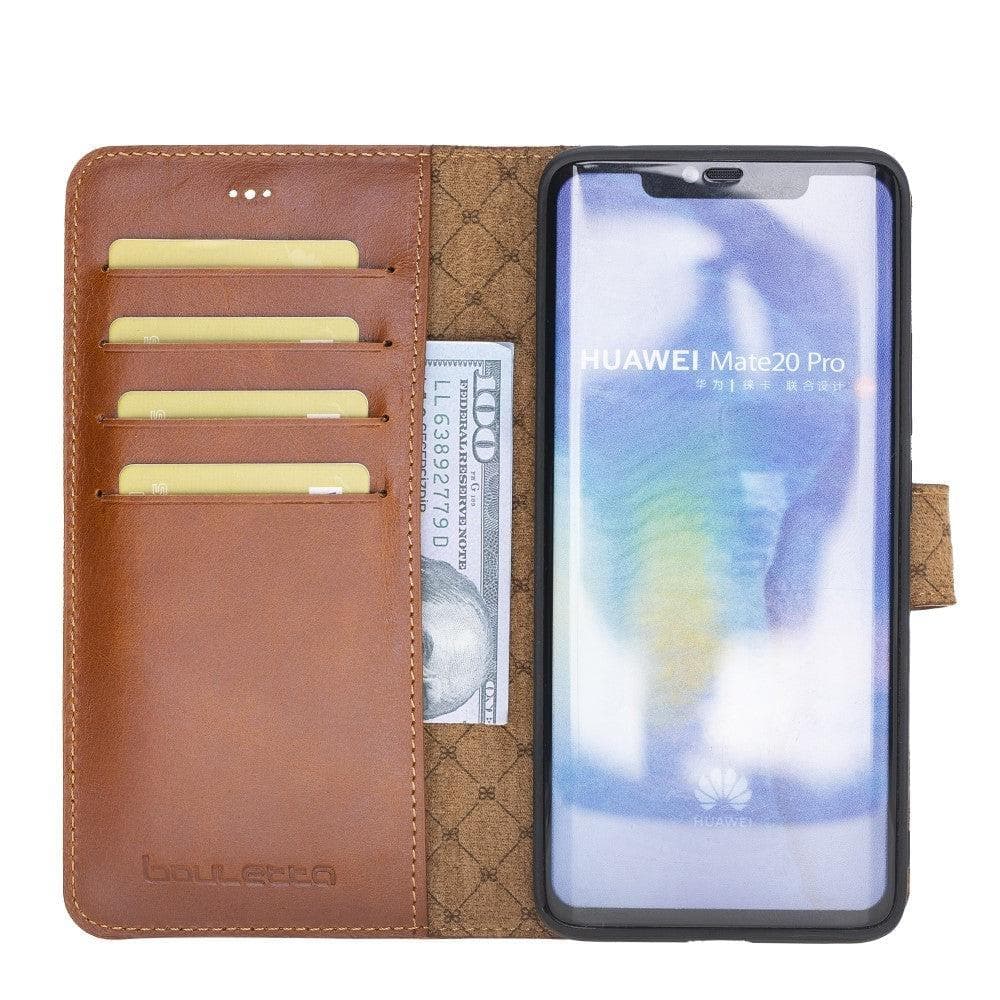 Magic Huawei Mate 20 Detachable Genuine Leather Wallet Case