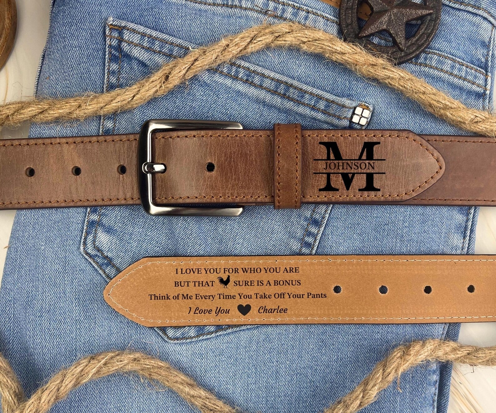 Ceinture en cuir classique urbaine pour homme