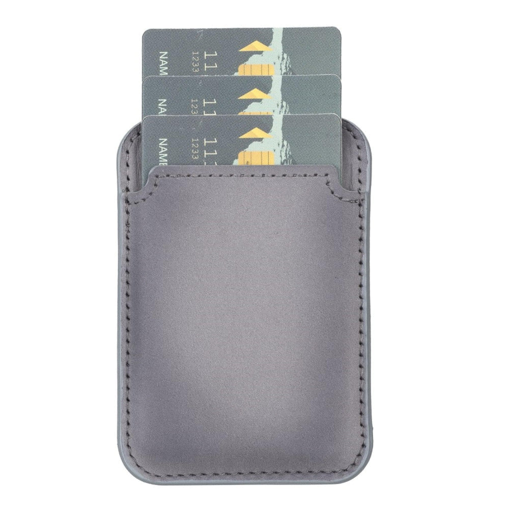 Maggy Magnetic Leather Card Holder