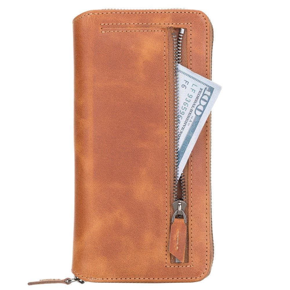 Pouch Magic Wallet Samsung Galaxy S21 Series Detachable and Zipper Genuine  Wallet Case - PMW