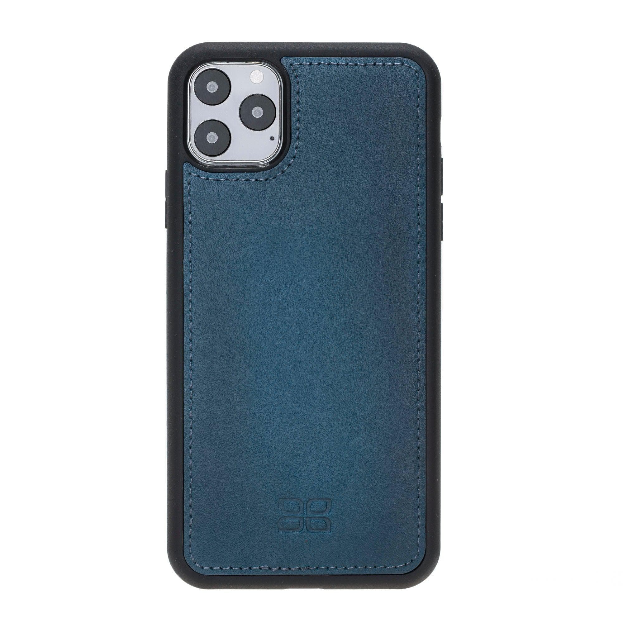 Magic iPhone 11 Series Detachable Genuine Leather Wallet Case - MW