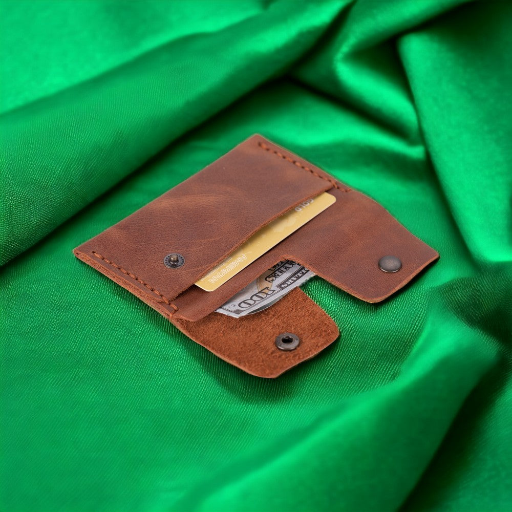 Porta Geniune Leather Card Holder