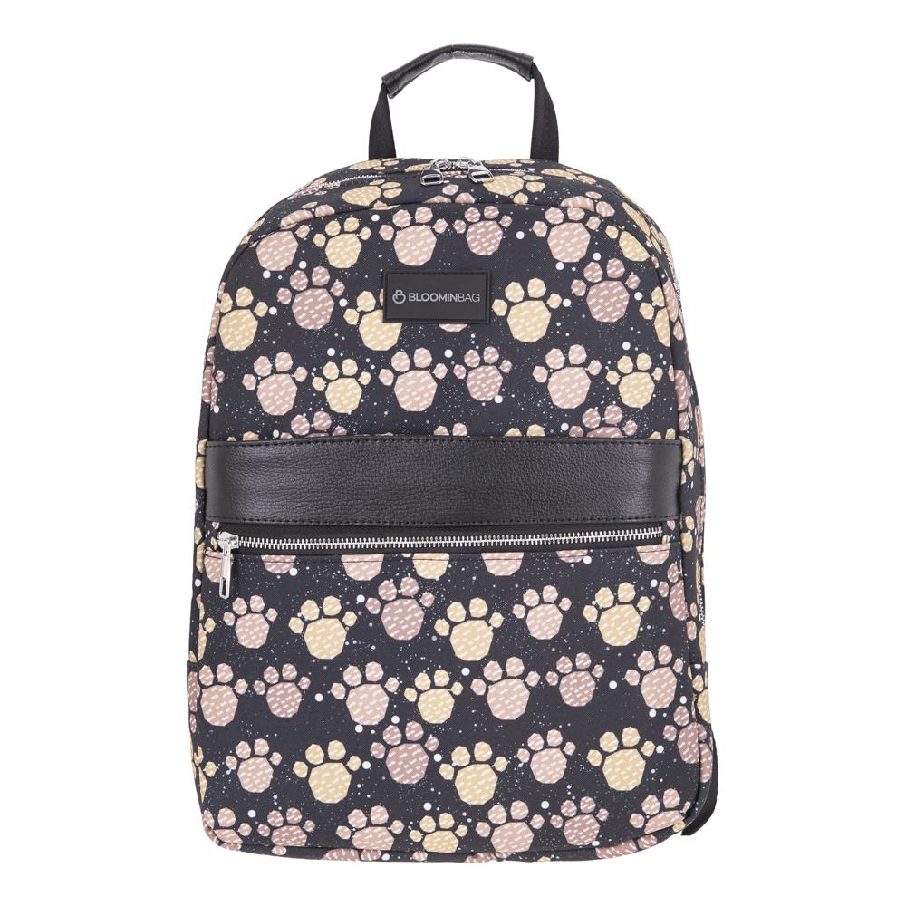 Soul Mate vegan laptop backpack 13–14 inch with recycled fabric and vegan leather